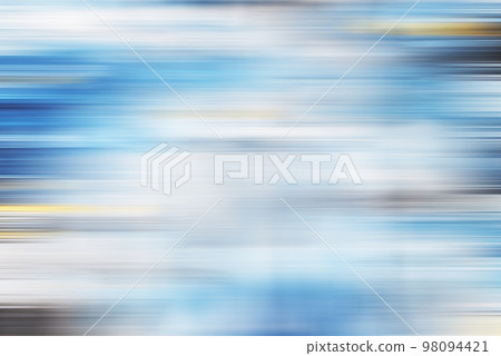 Abstract horizontal lines with white, blue and gold backgrounds. Blank space for the design. Business card. Geometric defocused pattern 98094421