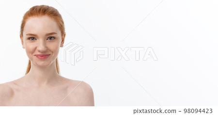 Natural Beauty Portrait. Beautiful Spa Woman . Perfect Fresh Skin. Natural Beauty Portrait. Beautiful Spa Woman . Perfect Fresh Skin. 98094423