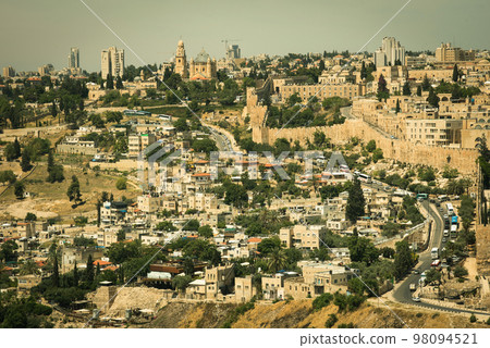 Holy city of Jerusalem, Israel 98094521