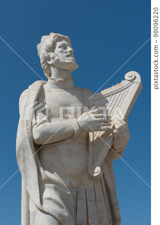 Marble statue at Ta Pinu, Malta Marble statue at Ta Pinu, Malta 98096220