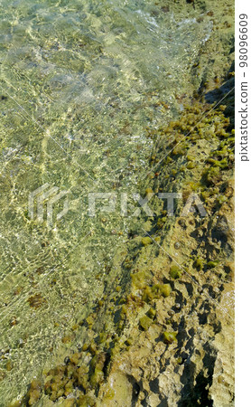 Clear sea water near the coast of Mallorca Clear sea water near the coast of Mallorca 98096609