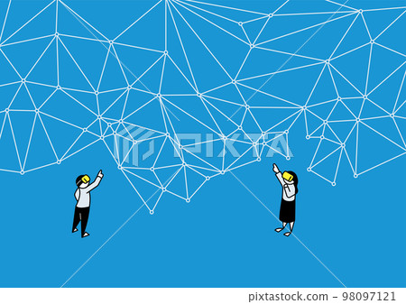 VR圖像插圖2人ver 98097121