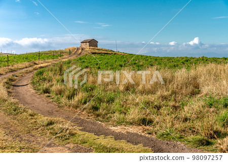Landscape mountain nature in Ecuador 98097257