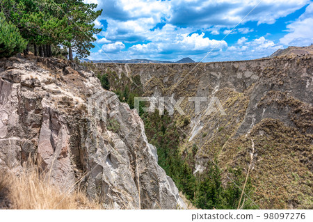 Toachi River Canyon in Ecuador Toachi River Canyon in Ecuador 98097276