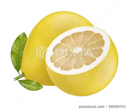 Pomelo isolated on white background 98099701