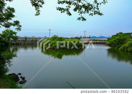 Bongwoo Pond, Pond, Daejeong-eup, Park, Shelter, Rest, Seogwipo, 98103582