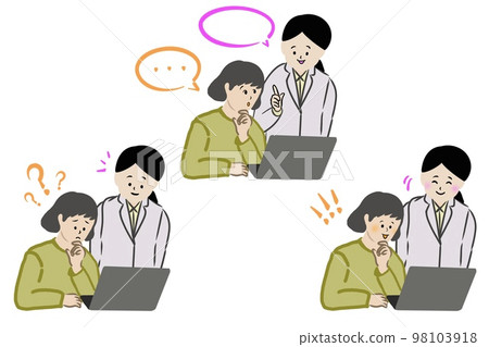 Computer classroom Teaching computers Learning computers Computer classroom Teaching computers Learning computers 98103918