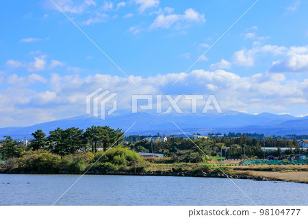 蘇珊水庫,水庫,村莊,天空,漢拏山,風景, 蘇珊水庫,水庫,村莊,天空,漢拏山,風景, 98104777