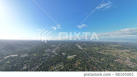 Wide panorama on Managua city Wide panorama on Managua city 98105001