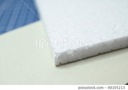 white object on table, material for packaging white object on table, material for packaging 98105213