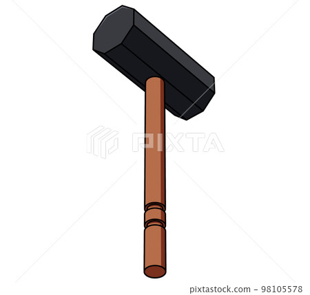 Hammer diagonal illustration Hammer diagonal illustration 98105578