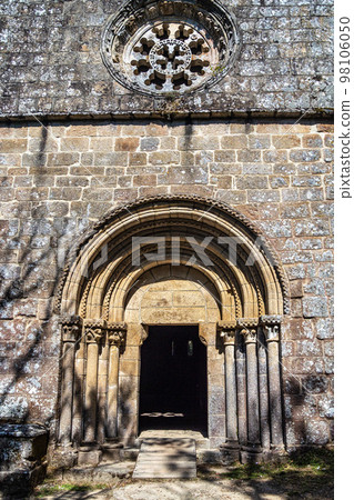 The romanesque gothic monastery of Santo Estevo de Ribas de Sil at Nogueira de Ramuin, Galicia in Spain The romanesque gothic monastery of Santo Estevo de Ribas de Sil at Nogueira de Ramuin, Galicia in Spain 98106050