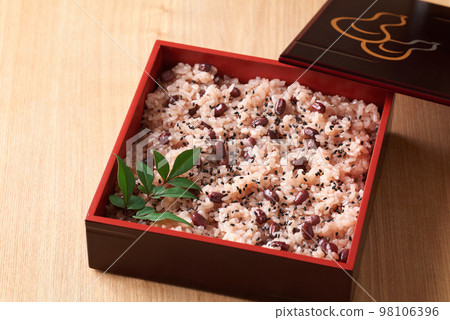 Sekihan served in a box Sekihan served in a box 98106396