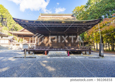 Autumn Hiyoshi Taisha Higashi Hongu Tree House Shrine (Sakamoto, Otsu City, Shiga Prefecture) 98106858