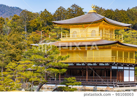 古京都世界遺產金閣寺（六園寺）舍利殿（金閣） 98108003