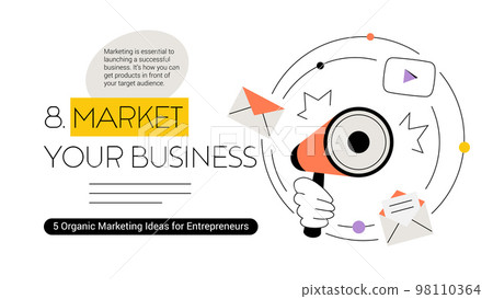 Market Your Business Template Market Your Business Template 98110364