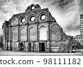 Ruins of Anhalter Bahnhof station in centre of city Berlin in Germany Ruins of Anhalter Bahnhof station in centre of city Berlin in Germany 98111182