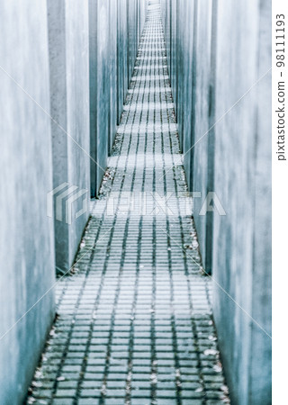 Labyrinth from Holocaust memorial in Berlin, Germany Labyrinth from Holocaust memorial in Berlin, Germany 98111193