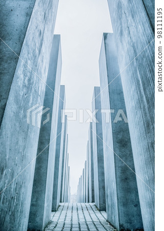 Labyrinth from Holocaust memorial in Berlin, Germany Labyrinth from Holocaust memorial in Berlin, Germany 98111195