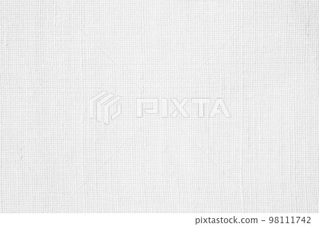 White linen canvas fabric texture background White linen canvas fabric texture background 98111742