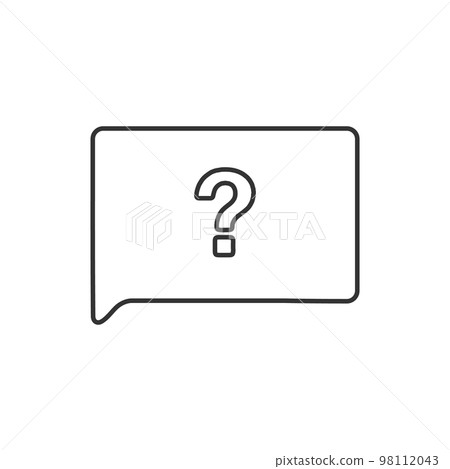 Decision Making Icon. Line style vector EPS. Decision Making Icon. Line style vector EPS. 98112043