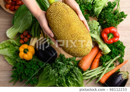 Fresh organic vegetables from local farmers market, Sustainability concept, Table top view Fresh organic vegetables from local farmers market, Sustainability concept, Table top view 98112233