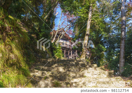 秋天的日吉大社 三宮牛尾神社參拜路線（滋賀縣大津市坂本） 98112754