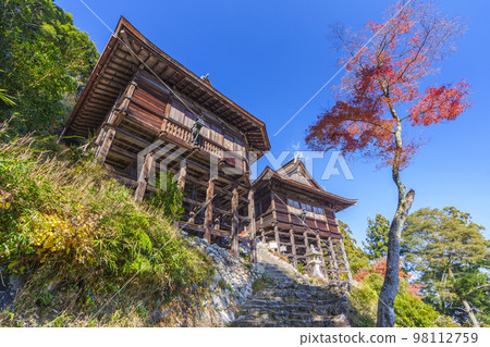 Hiyoshi Taisha Shrine in autumn Sannomiya Ushio Shrine (Sakamoto, Otsu City, Shiga Prefecture) 98112759