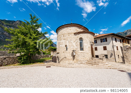 Baptistery of the Medieval Venzone Cathedral - Friuli-Venezia Giulia Italy 98114005
