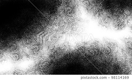 Haze black background cartoon effect smoke lace 98114169