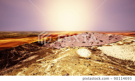 Panoramic view of Rainbow Mountain Panoramic view of Rainbow Mountain 98114693