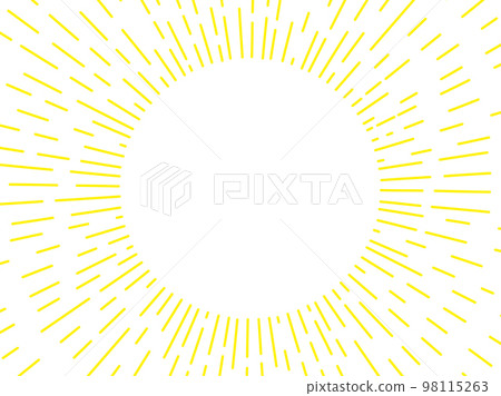 Concentrated line yellow with a bright feeling 98115263