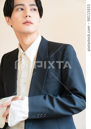 韓國時尚男寫真年輕帥氣帥氣清新清新Z世代可愛 98115833