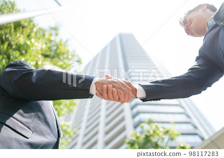 Handshake business 98117283