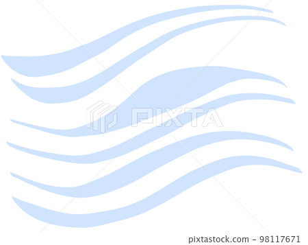 美麗的藍色風 98117671