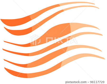 warm orange waveform warm orange waveform 98117720