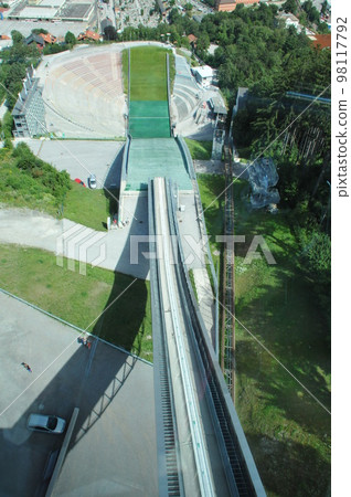 奧地利，因斯布魯克，Bergisel跳台滑雪，觀景台，冬奧會場館 98117792