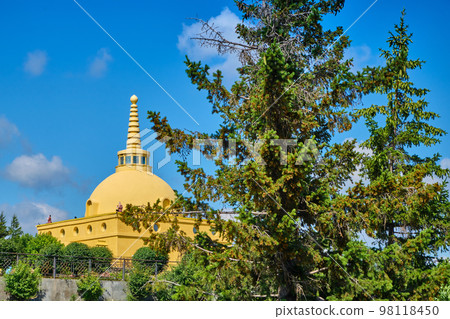 Datsan Rinpoche Bagsha in Ulan-Ude city of the Republic of Buryatia, Russia. Datsan Rinpoche Bagsha in Ulan-Ude city of the Republic of Buryatia, Russia. 98118450