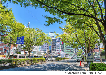 Tokyo Shibuya cityscape Omotesando Tokyo Shibuya cityscape Omotesando 98119526