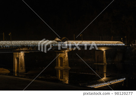 #Yunogo Onsen #Mimasaka Sanyu #Yuragibashi #Sagiyubashi #Illumination #Yunogo Onsen #Mimasaka Sanyu #Yuragibashi #Sagiyubashi #Illumination 98120277