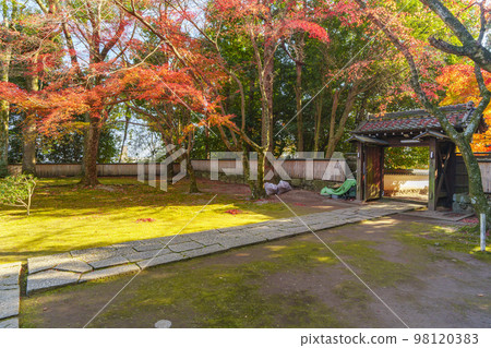 Jigen-do, beautiful precincts, autumn foliage season (Sakamoto, Otsu City, Shiga Prefecture) Jigen-do, beautiful precincts, autumn foliage season (Sakamoto, Otsu City, Shiga Prefecture) 98120383