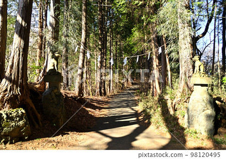 釜山神社，埼玉縣寄居町府府的發電地 98120495