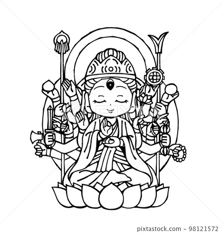 Juntei Kannon Bodhisattva 98121572