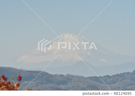 Mount Fuji seen from Mt. Azuma in Ninomiya Mount Fuji seen from Mt. Azuma in Ninomiya 98124095
