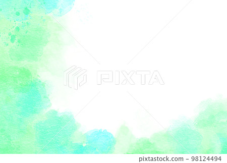 背景材質_水彩紋理_綠色 背景材質_水彩紋理_綠色 98124494