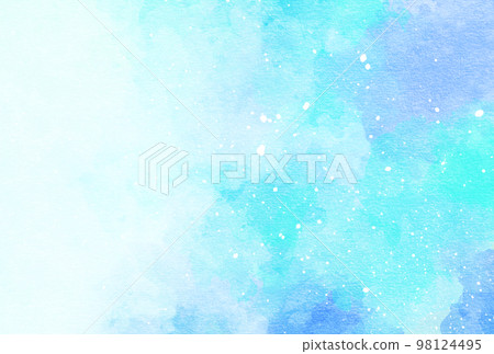 背景材質_水彩紋理_藍色 背景材質_水彩紋理_藍色 98124495