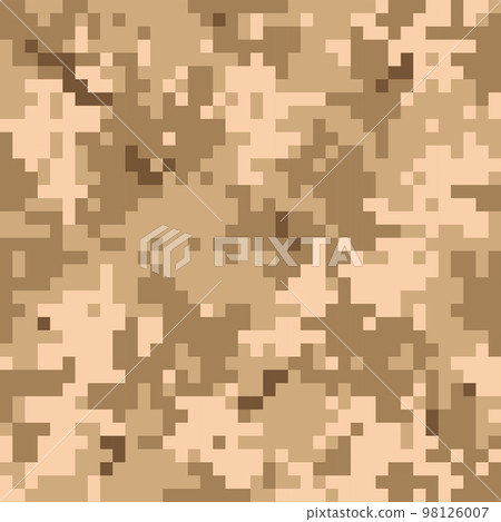 Camouflage military pixel 98126007