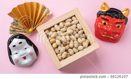 節分/豆卷圖像 98126107