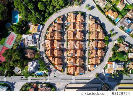 Aerial shot of Dehesa de Campoamor. Costa Blanca, Spain 98129794