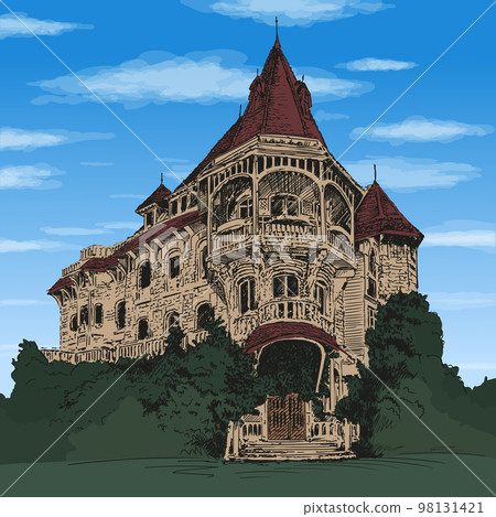 Old country house. Old country house. 98131421